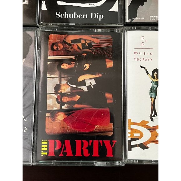 Vintage lot 9 1990s Cassette Tapes Dance Pop EMF C&C Watley Mix K7 - Picture 3 of 10